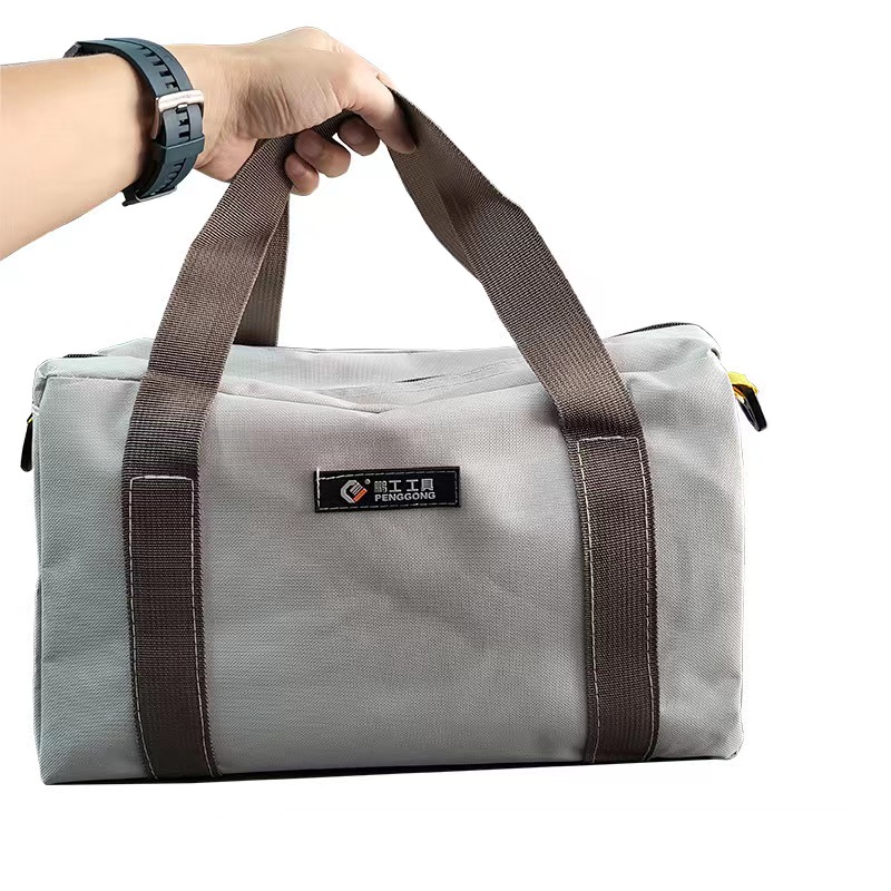 Kit de herramientas de hardware portátil multifuncional de Pengong para aumentar la bolsa de mantenimiento de lienzo resistente al desgaste de tela impermeable de Oxford
