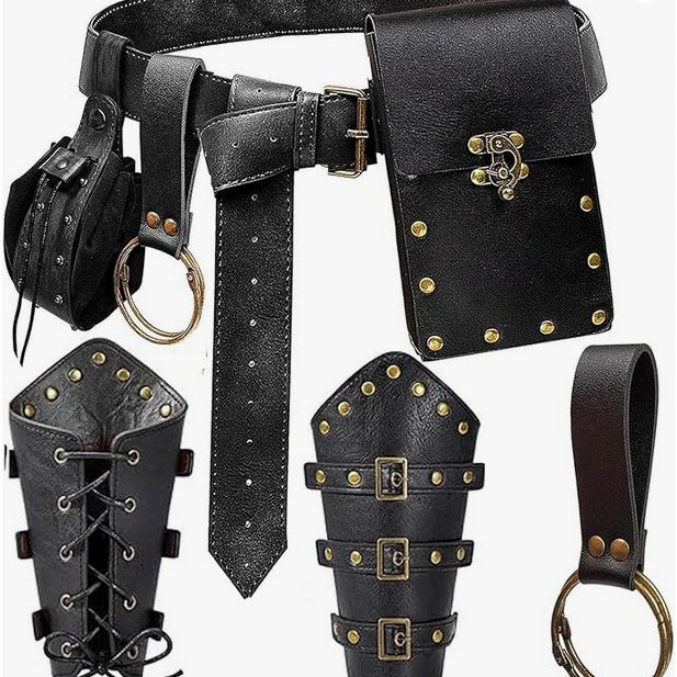 Bag, belt, suit, Amazon, punk style, cosplay