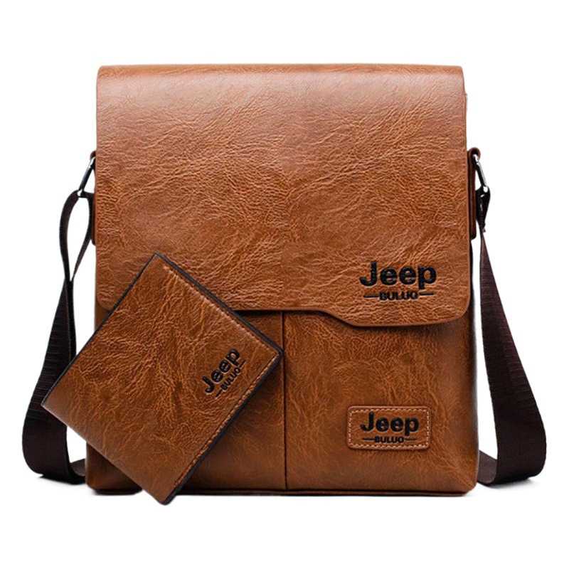 Crossbody Bag Jeep Men's Bag Combination Source Luggage Factory Delivery Aliexpress Wish Southeast Asian Men's Shoulder Bag