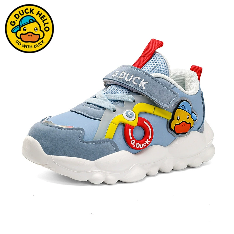 B.Duck, children's demi-season sports shoes, footwear, soft sole