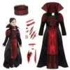 G-0108-Black and red vampire skirt (accessories + stickers)