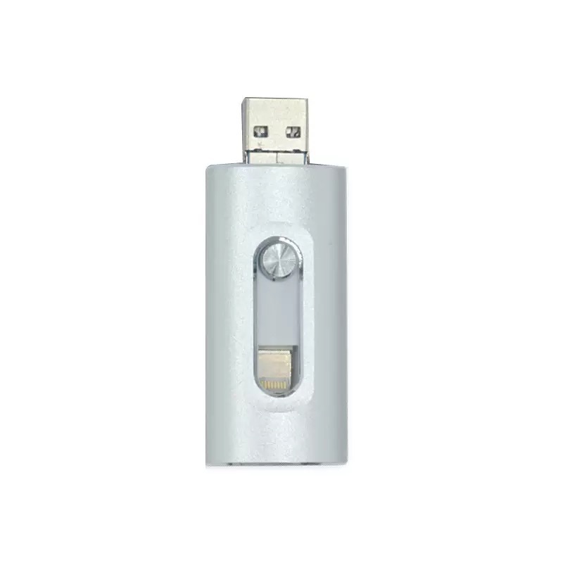 携帯電話 USB フラッシュドライブ卸売 Apple Android スリーインワン USB フラッシュドライブ金属回転プッシュプル USB フラッシュドライブ 32 グラムギフト USB フラッシュドライブ|undefined