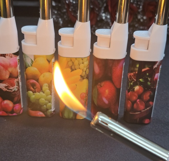 Hot selling short electronic open flame igniter suitable for kitchen and outdoor use easy to carry safe ignition