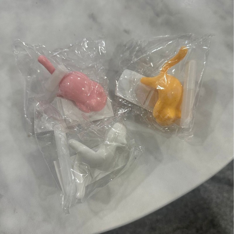 可爱猫咪挂钩课桌家用侧边小物件收纳可爱萌趣宿舍手机线挂钩整理|undefined