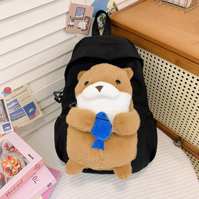 Caricaturas lindas mochila para niños y niñas mochila para muñecas de jardín de infantes 2024 nueva mochila para niños de gran capacidad