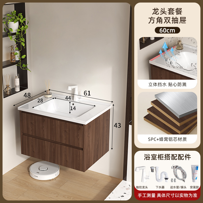 Cerámica medieval integral bañera gabinete de baño combinado lavabo gabinete lavabo lavabo lavabo