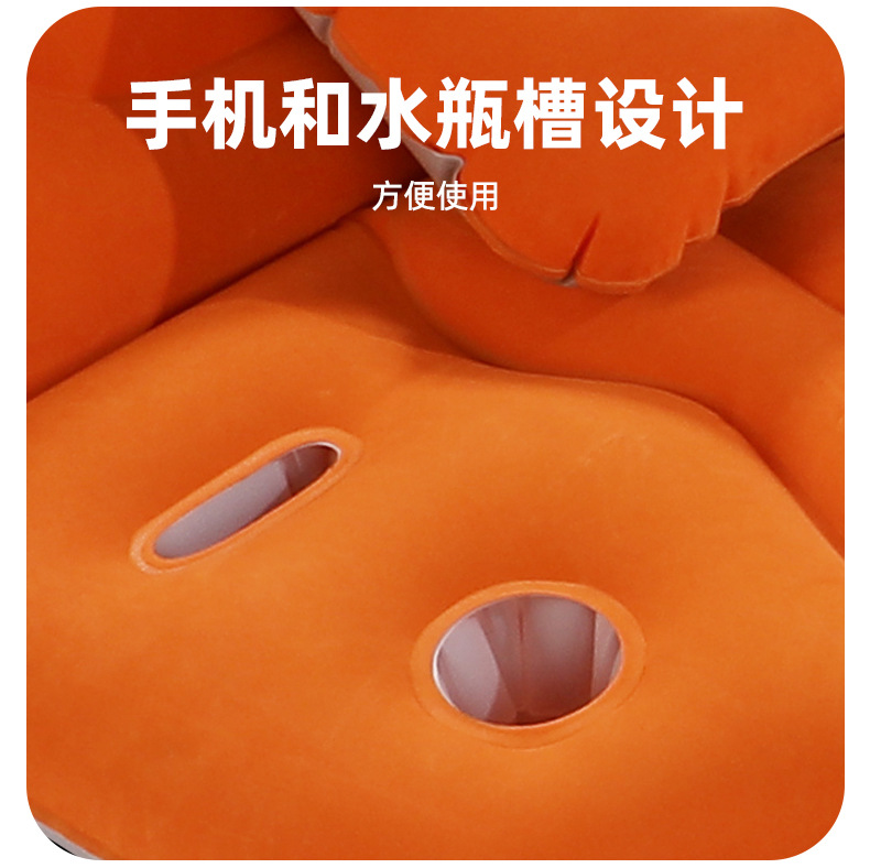 New Suv-Specific Trunk Inflatable Mattress, Car Travel Bed, Rear Seat Sleeping Pad, Car Air Mattress, Cross-Border
