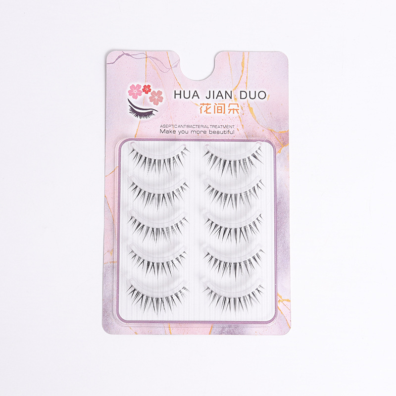 13 ultra-fino mano-insertado transparente tallo pequeño diablo dibujos animados falso natural hadas pelo cos xingyao península pestañas