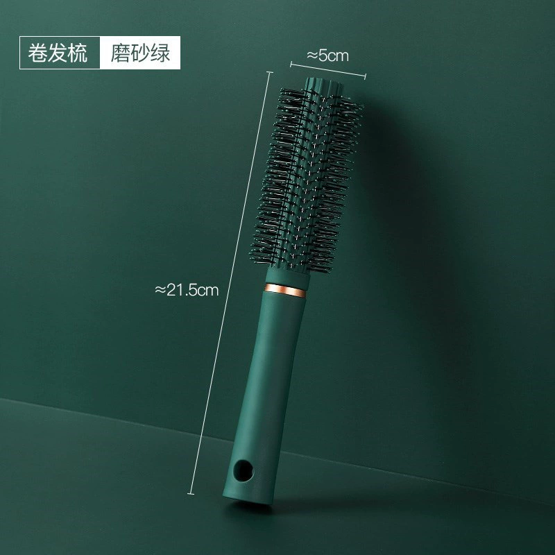 Scalp massager brush set, soft‑tip plastic combs, anti‑static, ergonomic handles