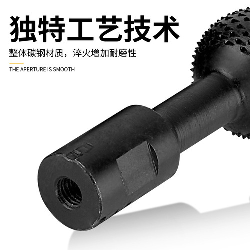 New M14 angle grinder grinding head M10 woodworking ball head wolf tooth grinding head wood carving grinding slotted trimming file