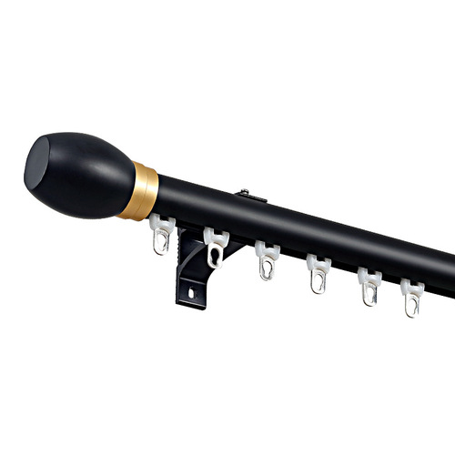 Nordic Modern Simple Roman Rod Wholesale Silent Slide Curtain Rod Aluminum Alloy Curtain Track Curtain Accessories