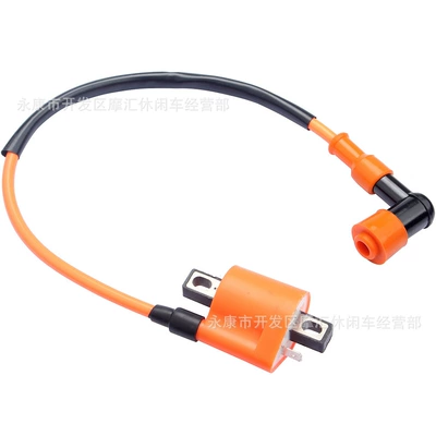 Off-Road Motorcycle Atv Four-Wheel Beach Bike Cg125 150 200 250Cc High-Voltage Ignition Coil Pw50 (Power supply, ignition system accessories)