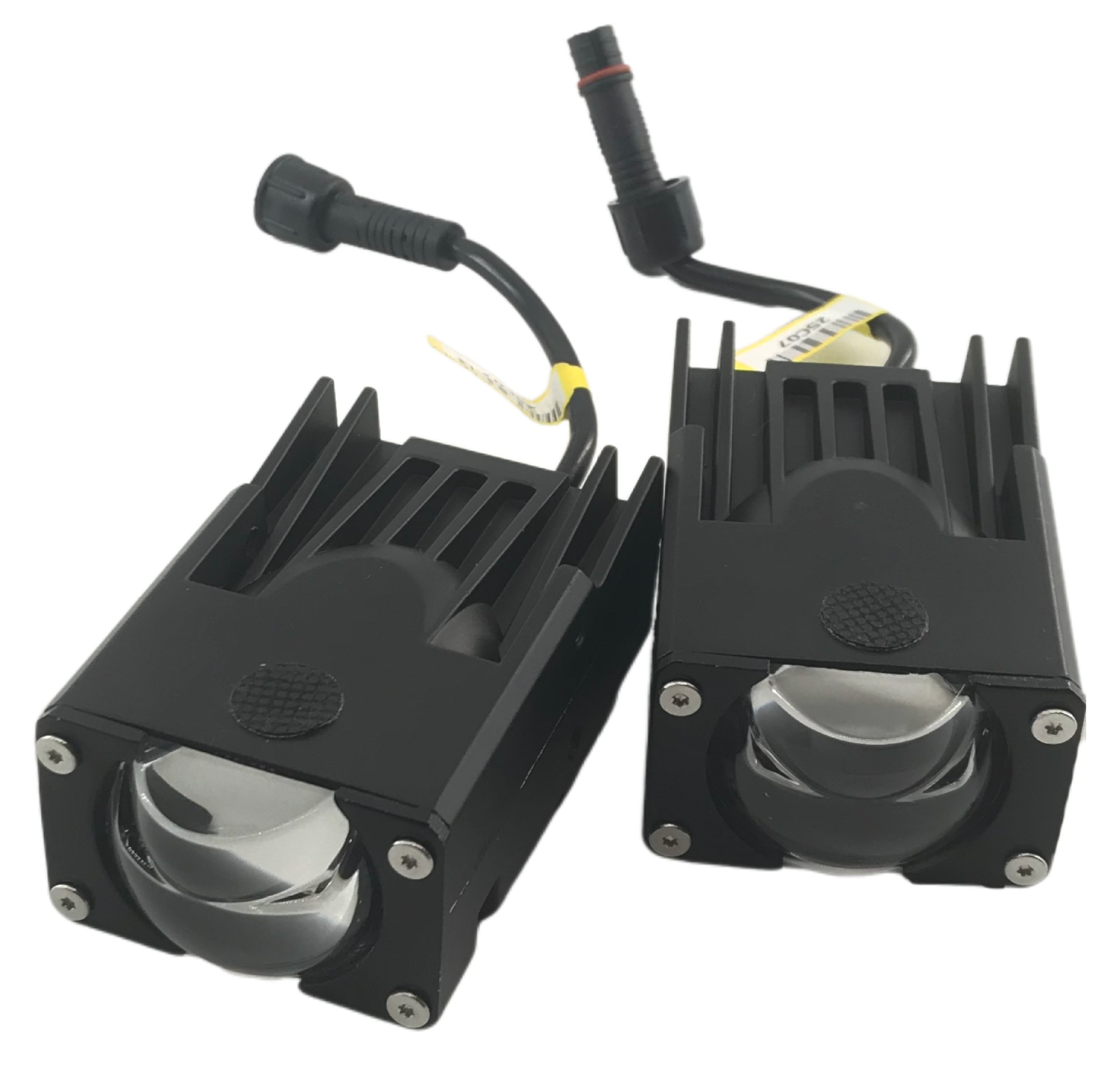 U49 Car Grille Light, Integrated High and Low Beam with Direct Light, Truck Led Grille Dual-Color Spotlight, Motorcycle
