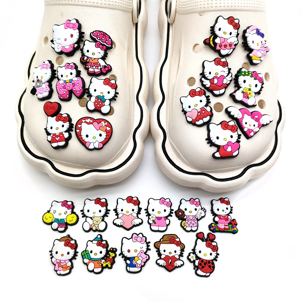 Декоративные акриловые подвески (Hello Kitty) набор, 25 милых DIY аксессуаров, легкий вес 14 г
