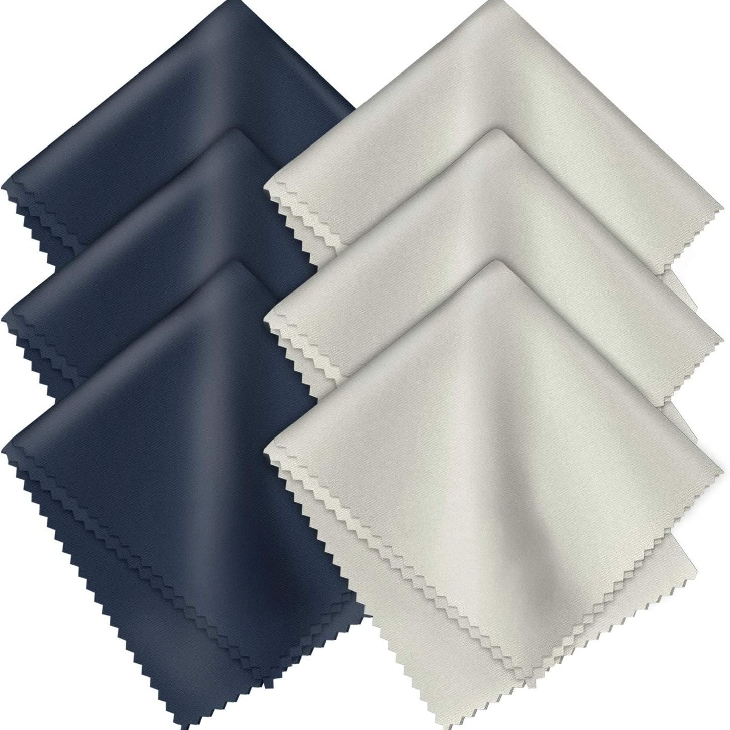 源头工厂清洁布超细纤维眼镜布适用于镜片眼镜布双色防雾眼镜布