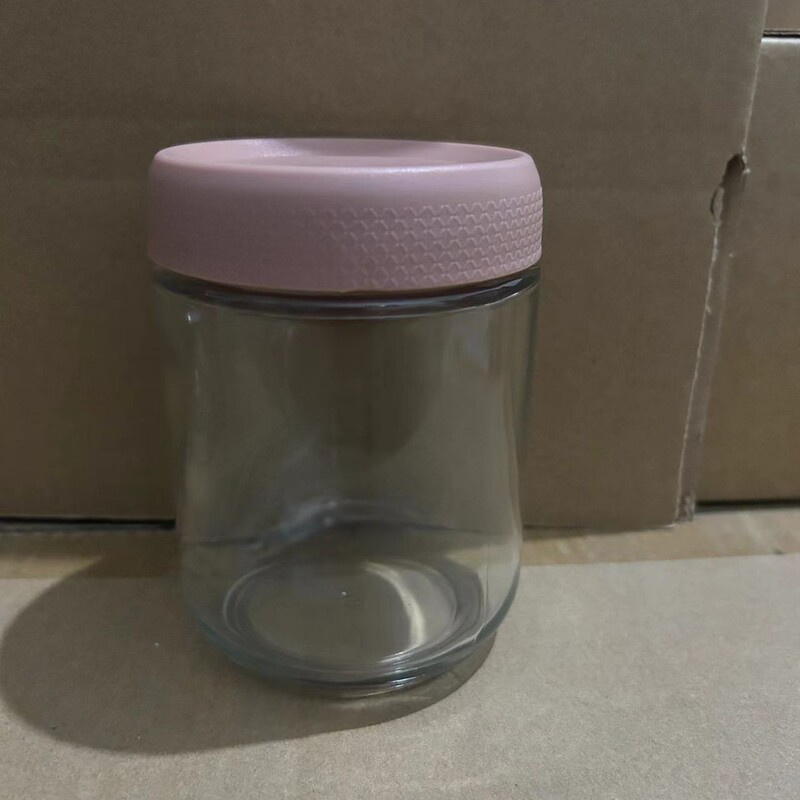 クロスボーダーガラス密封瓶、Amazon食品防湿保存瓶、茶葉、穀物、ナッツ、スナック、ヨーグルト詰め替えボトル|undefined