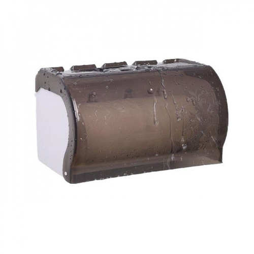 Sanitary Napkin Holder Without Punctures, Creative Adhesive Cup Toilet Bathroom Tissue Roll Holder for Home Waterproof Toilet Paper Holder
