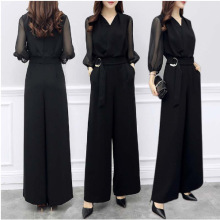 微胖春秋套装女装减龄胖mm洋气职业西装马甲大码女装三件套潮