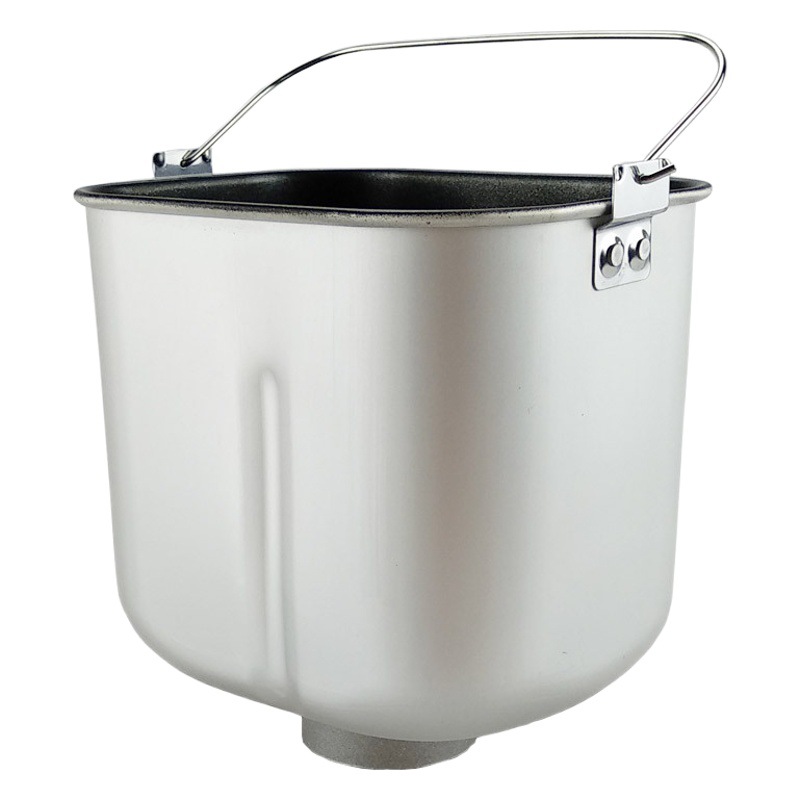 Accesorios para máquina de pan de hogar de envío directo de fábrica transfronteriza, cubeta interior para mezclar y cubeta para pan, revestimiento antiadherente de grado alimenticio