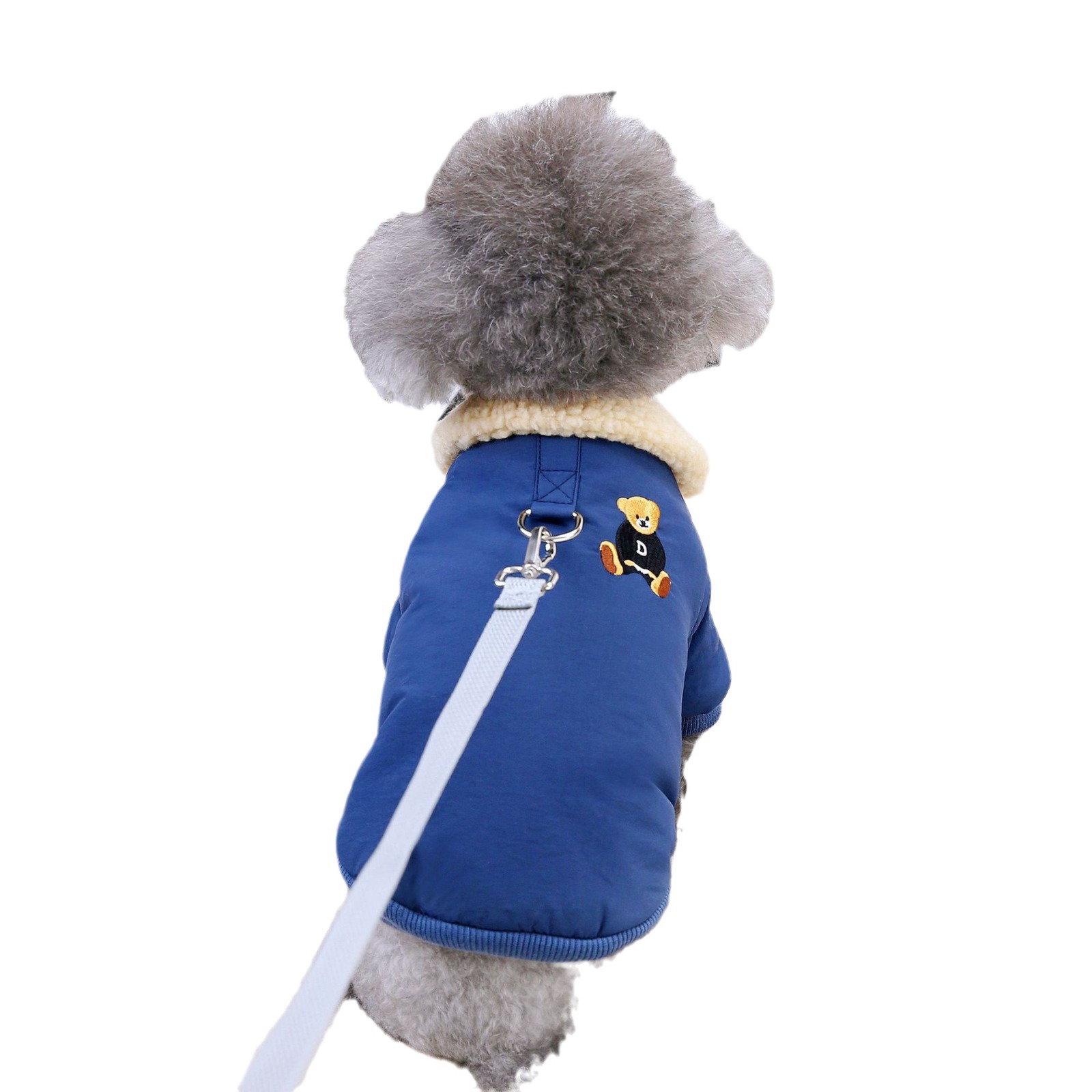 Ropa para mascotas ropa para perros Otoño e Invierno Nueva Teddy CAT ropa para mascotas engrosada ropa de invierno 23DD oso ropa de algodón acolchado