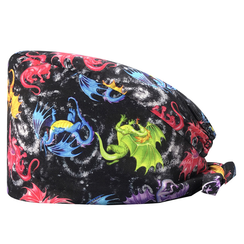 Enfermera sombrero conejo lindo patrón de dibujos animados europeo y americano Venta caliente doctor trabajo sombrero a prueba de polvo tapa quirúrgica AliExpress