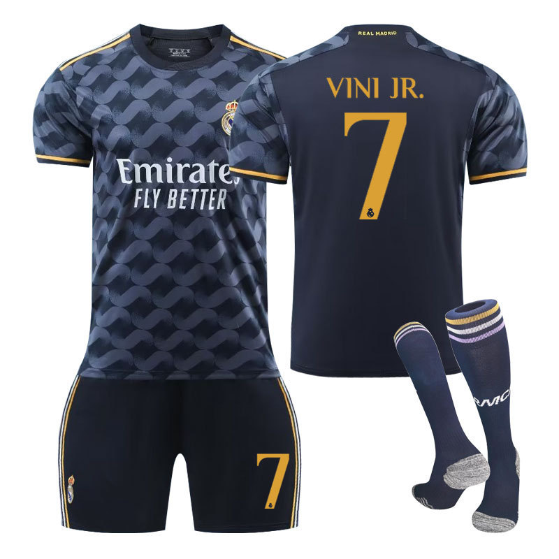 Manchester City Jersey Miami Madrid Jersey Real Madrid Sân nhà số 7 Samsung Argentina Số 10 Bộ quần áo bóng đá