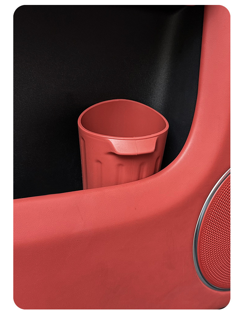 Universal Car Model Silicone Cup Holder Trash Bin In-Car Dedicated Center Console Cup Holder Car Door Umbrella Storage Bucket Modification Accessories