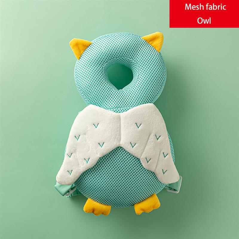 Protector de cabeza para bebés de 1 a 3 años, cojín de seguridad para la espalda