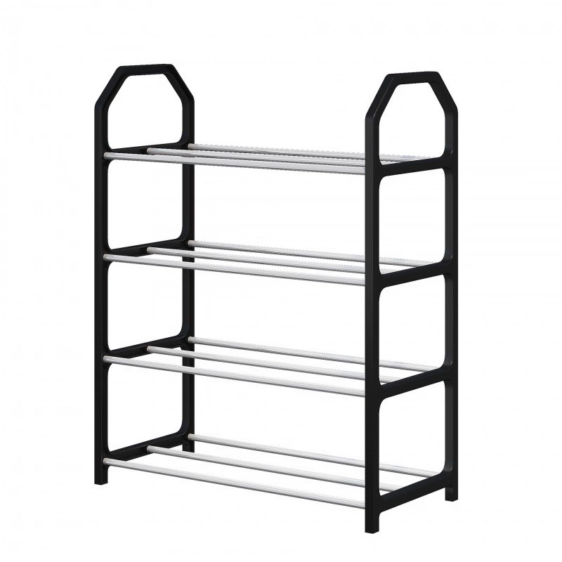 Stainless Steel Shoe Cabinet Multi-tier Shoe Rack Budget from Yomiego