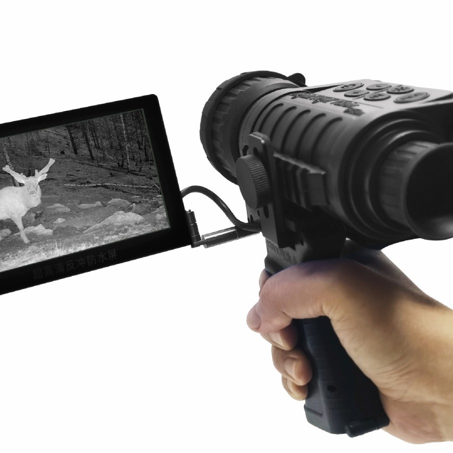 千里拍品牌便携式红外远距侦测拍摄夜视镜摄录夜视仪VC-990