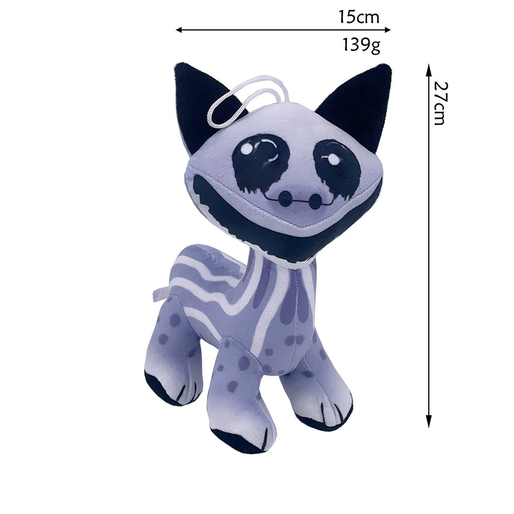 Assorted plush monster dolls - soft toy characters, OPP vacuum-pack packaging, colors