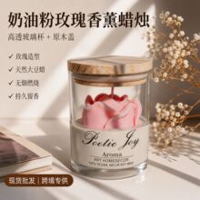 现货欧美跨境亚马逊香薰蜡烛香氛无烟大豆蜡礼物节日伴手礼摆件