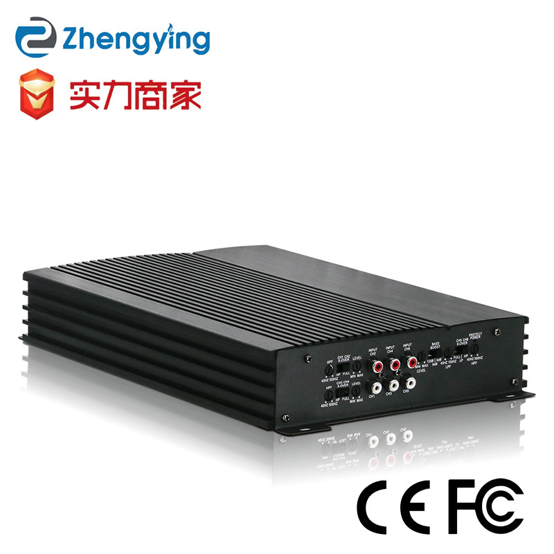 Car 6-Channel Power Amplifier 6-Input 6-Output High-Power 12V Upgraded Audio Modification