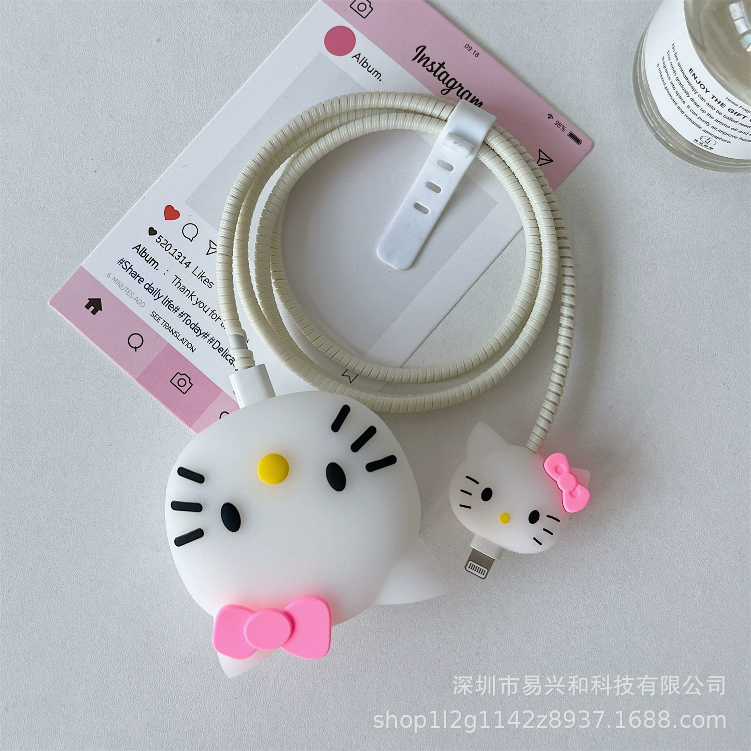 Apple, cartoon protective case charging, iPhone20, charger, 20W
