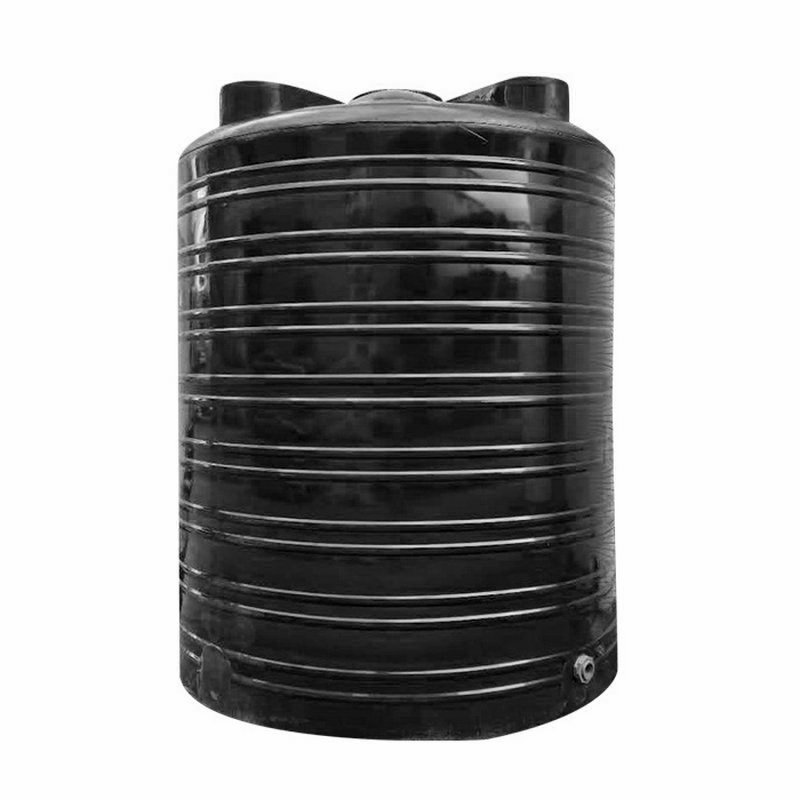 加工黑色1吨6吨8吨12吨20吨避光塑料水塔化工储蓄桶工地水箱