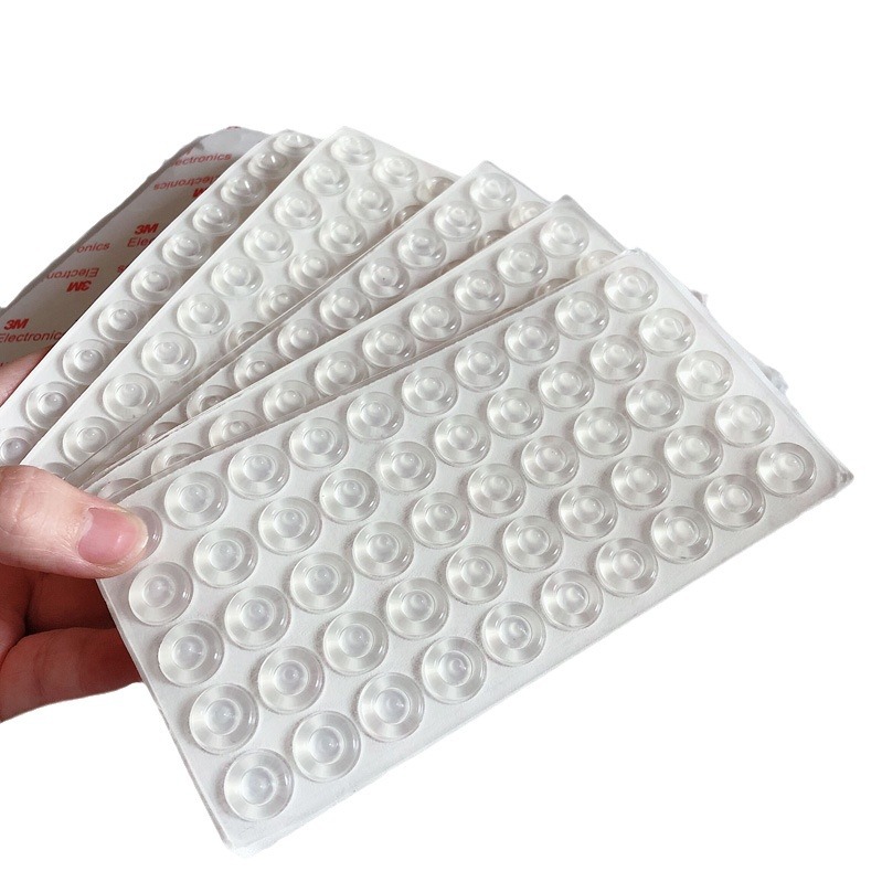 Tercera generación 13*5,5 mesa de partículas Anticolisión de silicona transparente y silla de protección de esquina anticolisión junta de silicona de partículas anticolisión