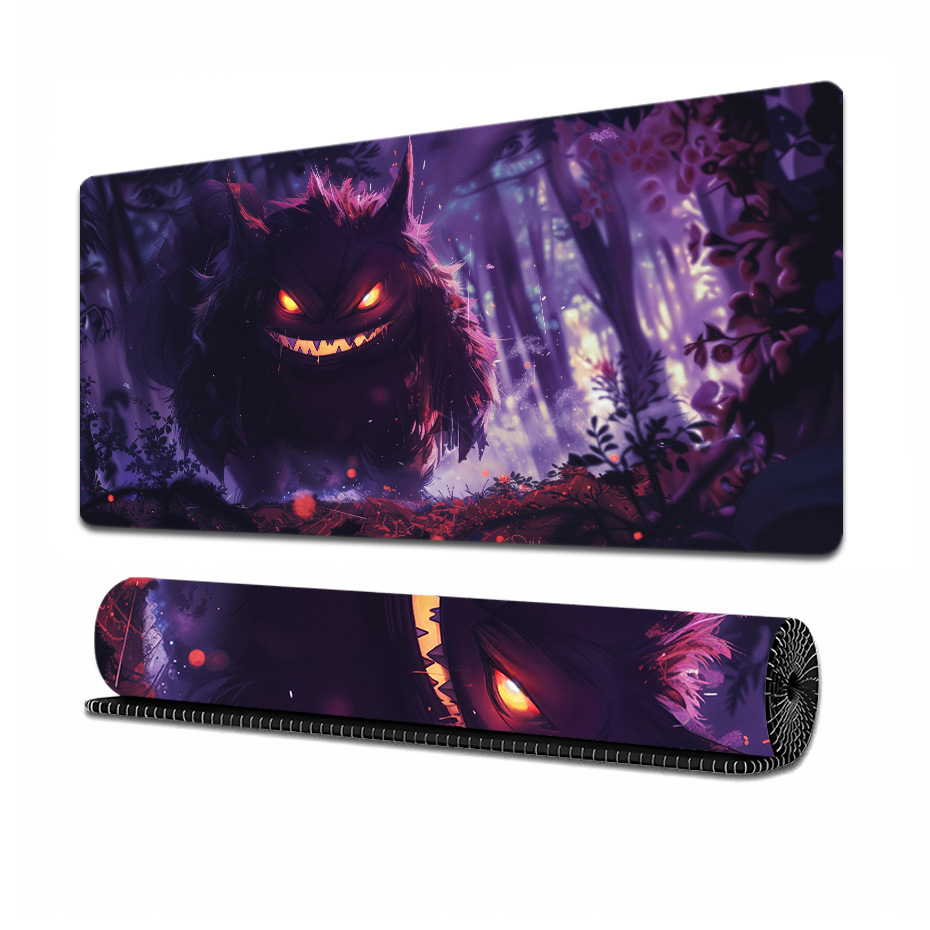 Baby digital Geng Ghost teclado de computadora animado para niños gran mouse pad teclado de mesa de juego pad