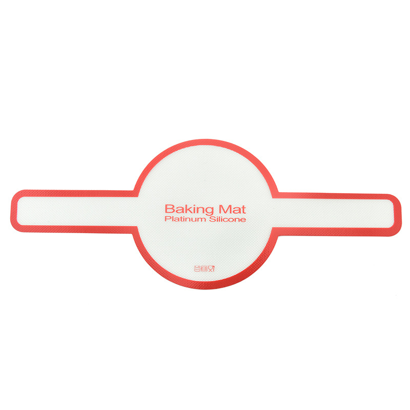 Cocina Pan para hornear estera de silicona herramienta para hornear transferencia de masa platino estera de silicona para hornear mango largo estera del Horno Holandés