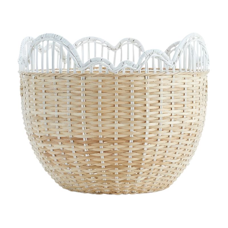 Cesta de almacenamiento de ropa de caña Cesta de almacenamiento de ropa de cajas de almacenamiento de pantalones Caja de almacenamiento de juguetes para habitaciones infantiles domésticas