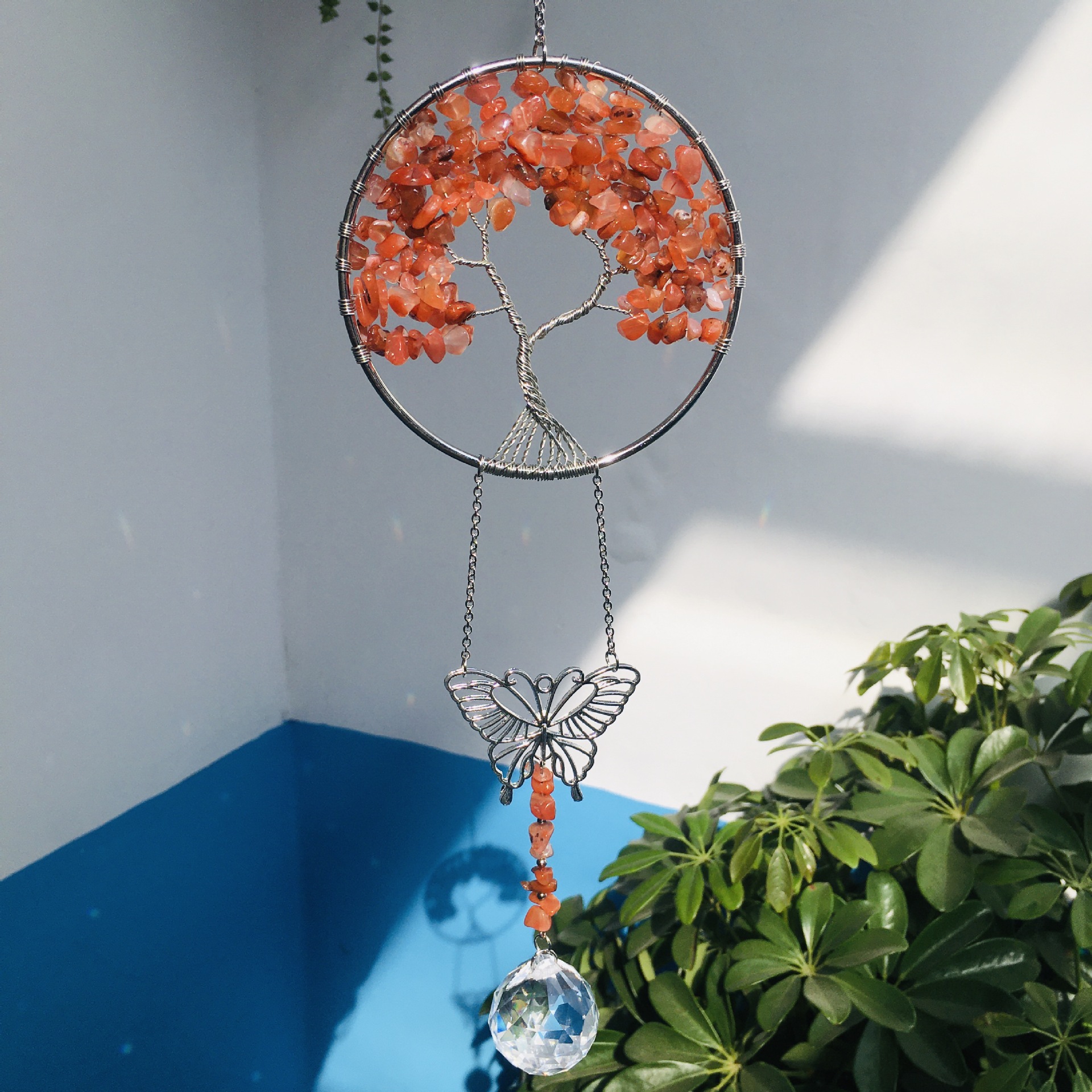 Daily Occasion Metal Material Pastoral Butterfly Metal Pendant