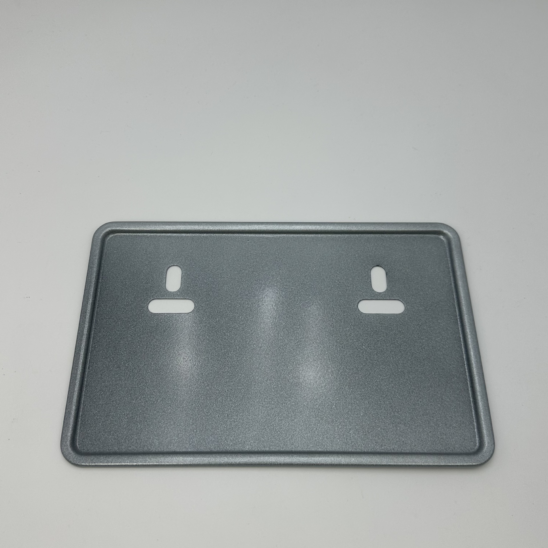 Southeast Asia Cross-Border Cambodian Motorcycle License Plate Frame, Silver-Gray Metal License Plate Protection Frame, Thickened and Wear-Resistant