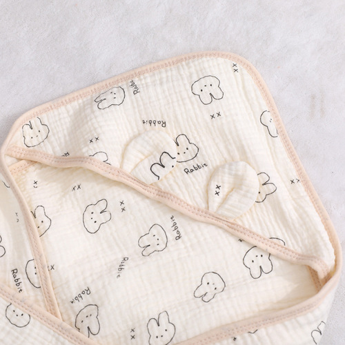 Baby four-layer gauze quilt, maternal and infant supplies, baby bag, single blanket, cotton gauze delivery room quilt, spring, summer and autumn styles
