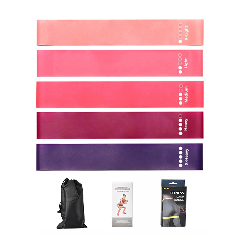 Amazon Venta caliente TPE banda elástica yoga ejercicio estiramiento resistencia banda anillo de tracción en cuclillas elevación de la cadera femenina anillo de elevación de la cadera