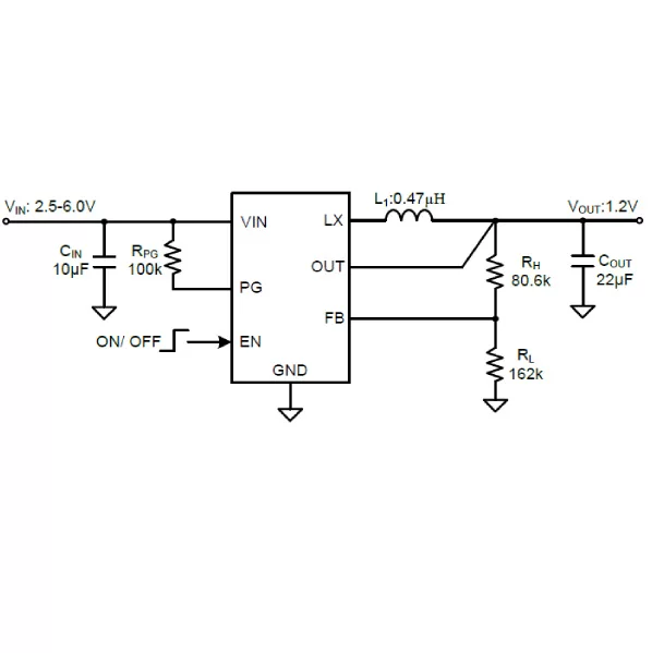 SQ28703 высокоэффективный 2.4MHz 3A синхронный понижающий регулятор