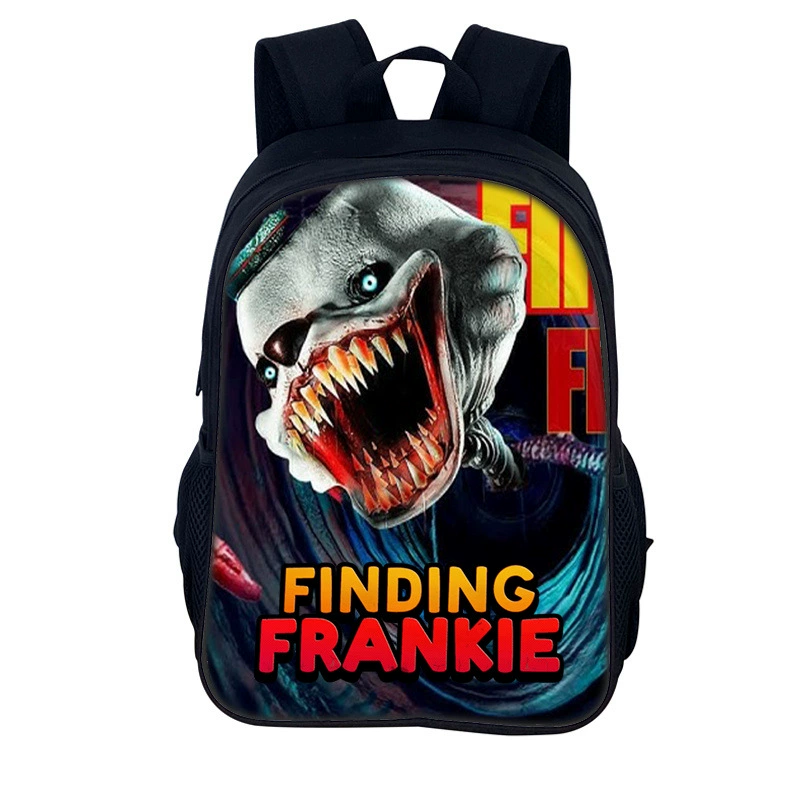 Рюкзак с принтом Finding Frankie, игровой дизайн Find Frankie, для учеников начальной и средней школы, детский школьный рюкзак