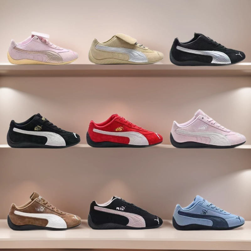 Putian Shoes Pure Original High Version Pm Racing Shoes Co-Branded Moral Training Shoes Retro Non-Slip Wear-Resistant Running Shoes for Male and Female Students