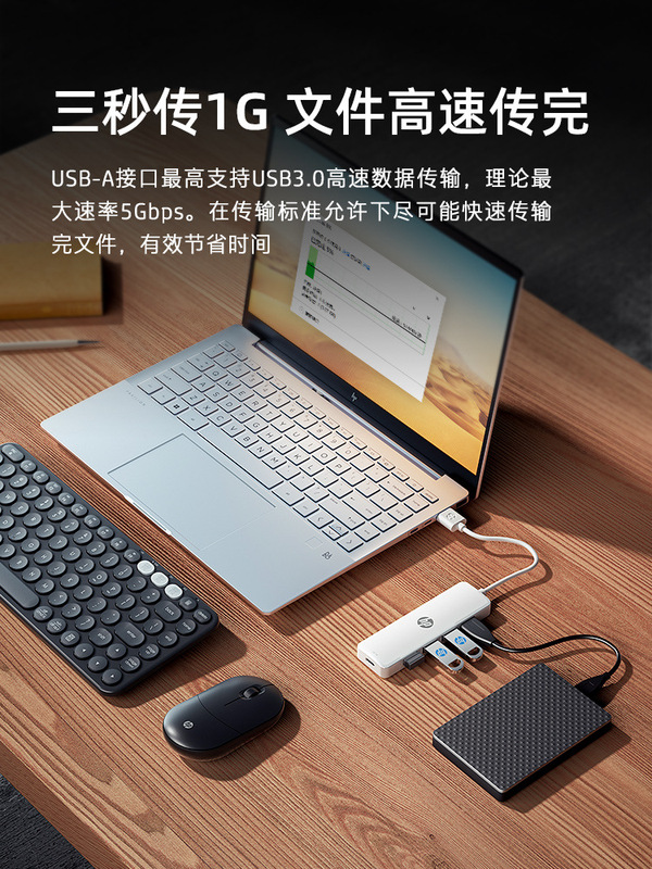 USB プラグ マルチインターフェイス ドッキング ステーション 多機能ハブ ハブ アクセサリ ラップトップ USB フラッシュ ドライブ アダプタ キー|undefined