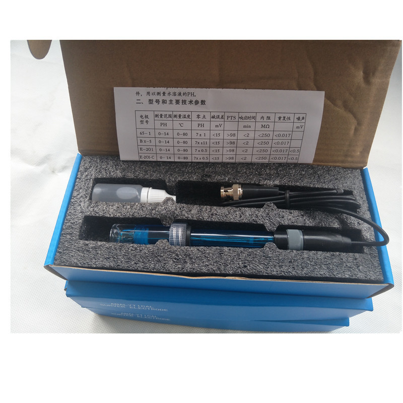 E201-C-9型可充式PH复合电极 PHS-25/PHS-3C酸度计通用电极