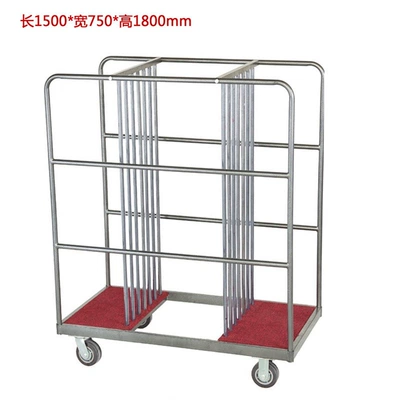 Glass turntable cart, hotel countertop Avtomobil fırlanan platformaları - extra-thick-reinforced-turntable-cart-15m-13-15-panel