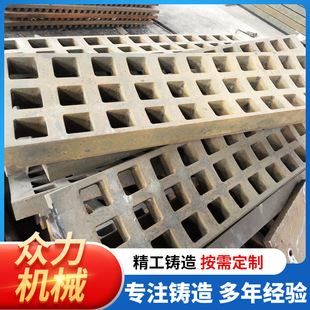 Mn13CrMo���i��T���ӹ���ɰ�C�N�^��ʯ�C�̶��Ͻ���ĥ������©��